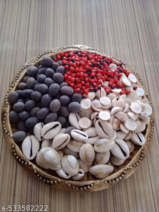 11 Pcs Each Kaudi , Kamal Gatta , Gomti Chakra ,  Gunja Seed