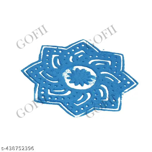rangoli stencil pack of 8 rangoli jali size 8*8