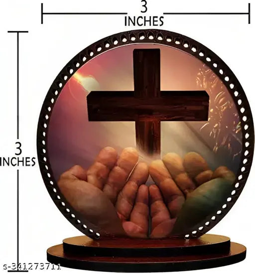 Giftlab Lord Jesus ji Idol for car Dashboard & Home Decorative Showpiece