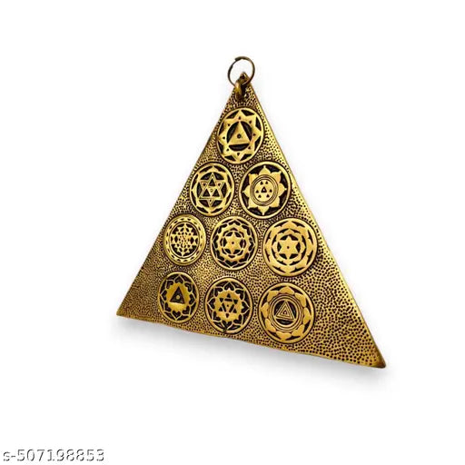 Shree Girraj Ji Traders  Vastu Yantram | Vastu Maha Yantra with Sampoorna Navgraha Yantra for Vastu Dosh Nivaran Wall Hanging Yantra (8.5 Inches) (1 Pc)