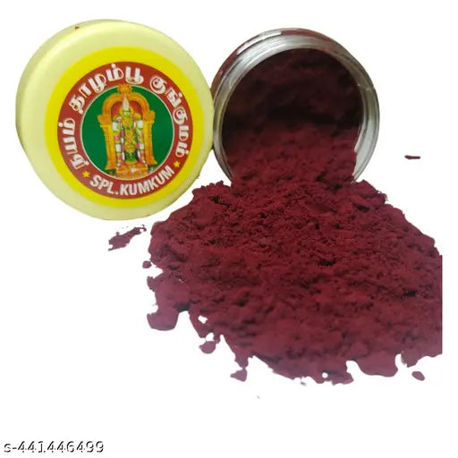 Madurai Sri Meenakshi Amman Thazhampoo Kumkum/Sindoor -  (MAROON) 30gms