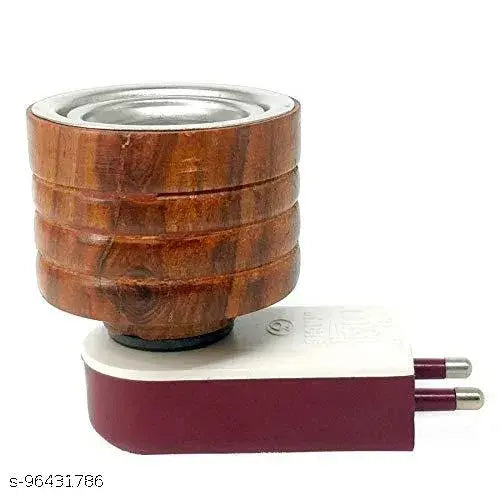 Electric Aroma Diffuser with Night lamp | Kapoor Dani Cum Premium Multi Functional Essential Oil Camphor Burner Dhup Burner Night Lamp for Fragrance