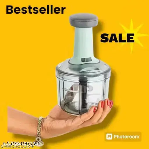 Unique Manual Choppers & Chippers 650ml with 3 baldes