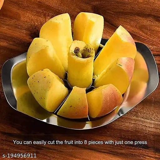 Skuas Stainless Steel Apple Cutter with 8 Blades Fruit Slicer Kitchen Accessories