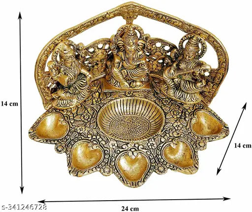 Laxmi ganesh Saraswati idol set for Pooja and Gift Purpose