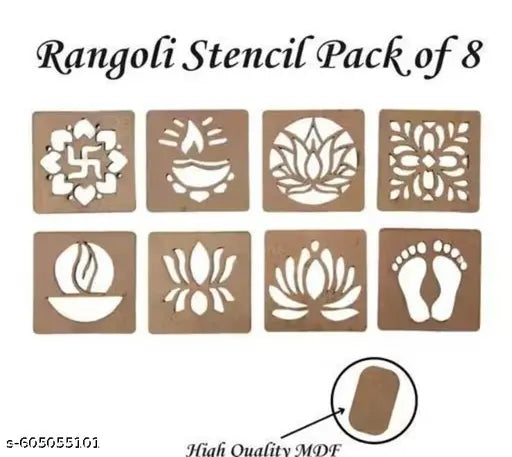 rangoli stencil
