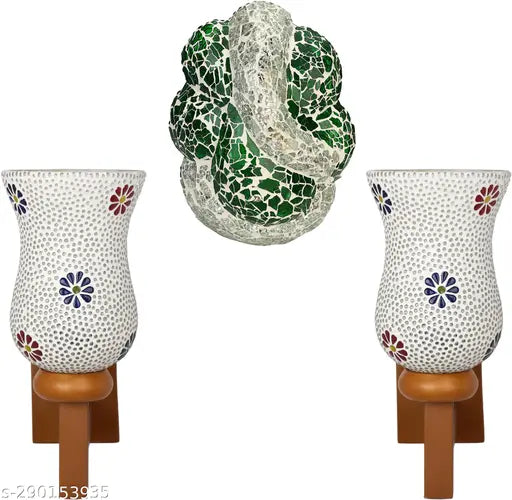 Colorful Designer Decorative Mosaic Wall Lamp's Combo Set For Concept Decoration light (With All Fitting And Fixtures)