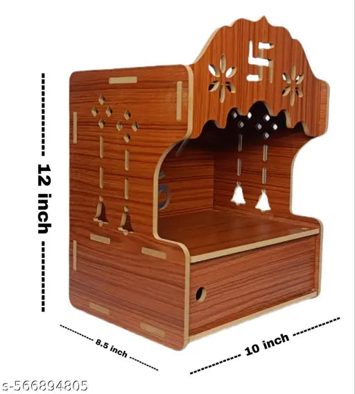 PREMIUM FOLDING MDF POOJA MANDIR