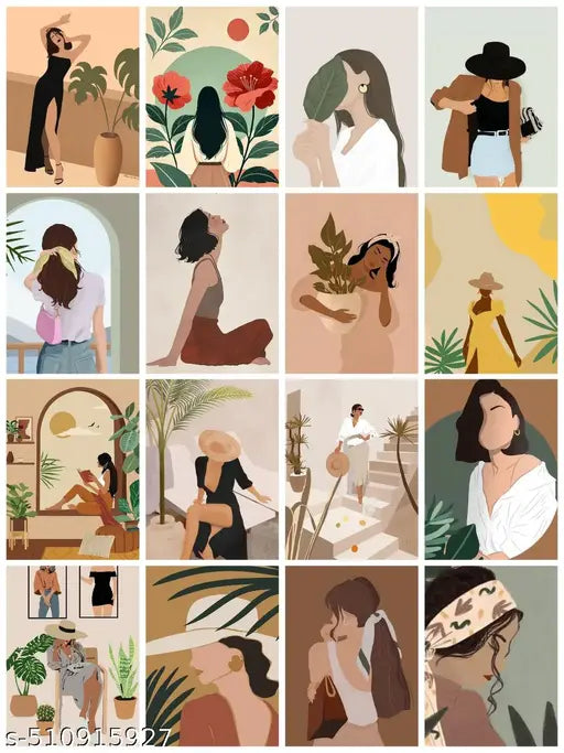 40 Pcs Teen Girl Aesthetic 4*6 Inches Girls Room Aesthetic