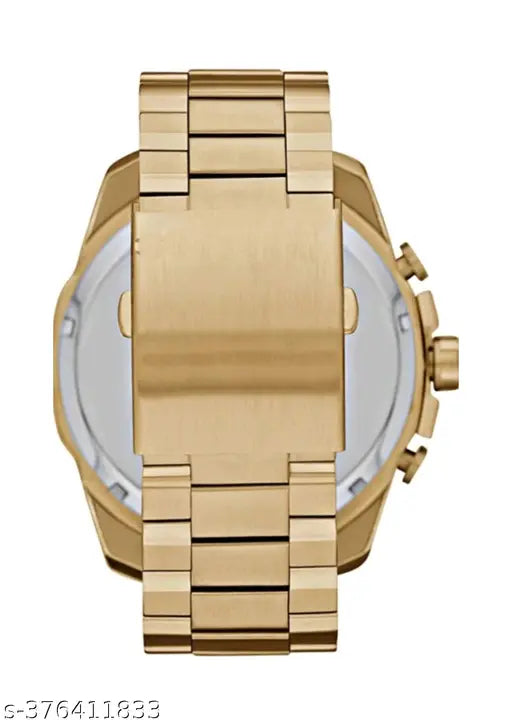 Boy's Analog Watch Golden Color