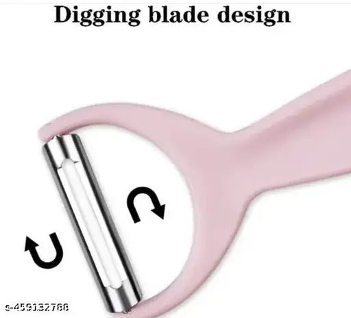 Peeler Kitchen Ideal for Fruits and Vegetables for Kitchen Y Shaped Peeler Y Shaped Peeler (Multicolor)