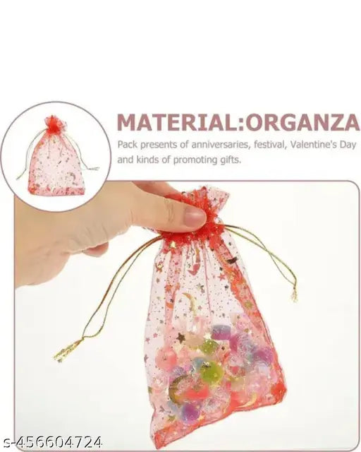 pink potli bags,(10*14)cm,dry fruit pouches,return gift pouches