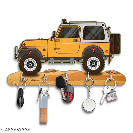 Shashank  wooden stylish thar key holder